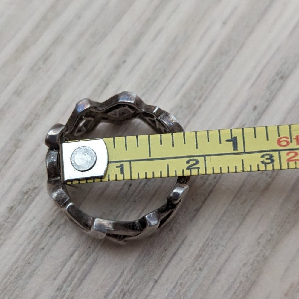 Tiffany & Co. ring Picasso xo Sterling Silver size 6.5